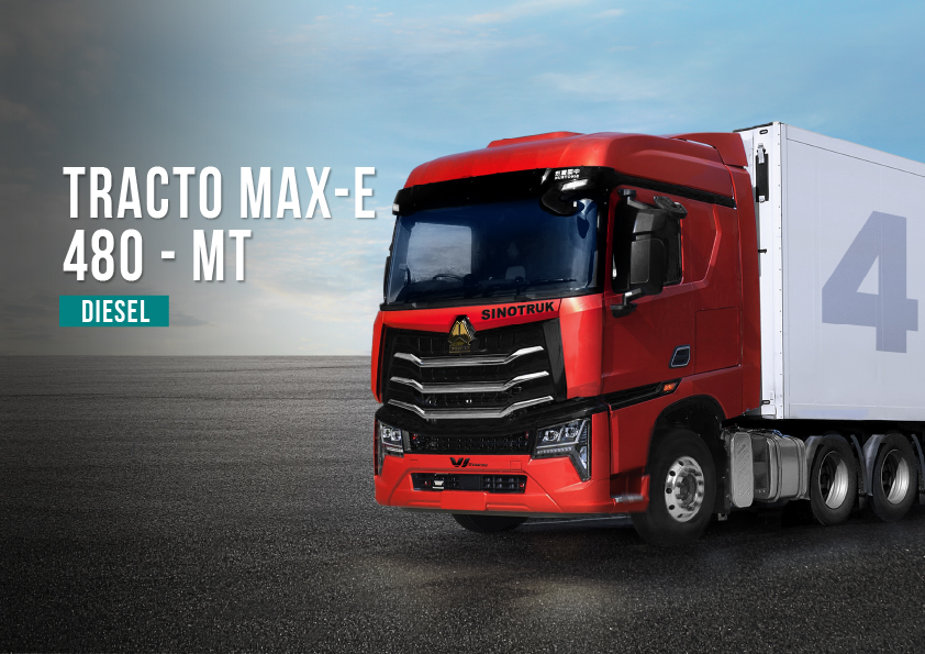 TRACTO MAX-E 480 - MT Sinotruk Precio