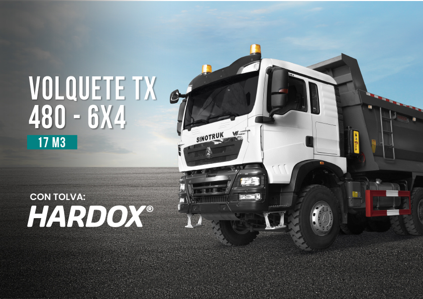 VOLQUETE TX 440 - 6X4 SINOTRUK