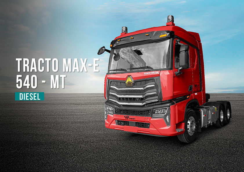 TRACTO 540 HP MT ROJO DIESEL