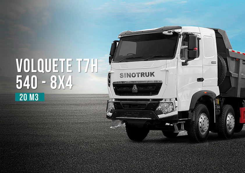 Volquete T7H 540 HP 8x4